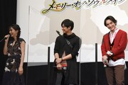 「スーパー戦隊MOVIEレンジャー2021」完成報告イベントの様子。