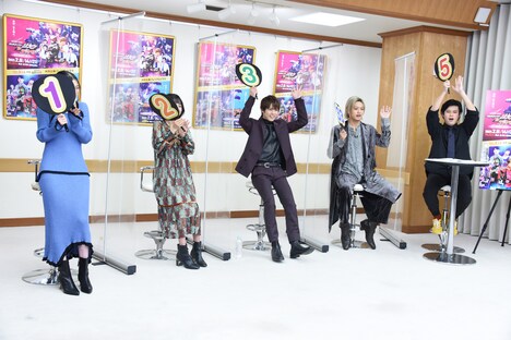 カウントダウンの様子。