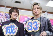 左から奥野壮、井上正大。