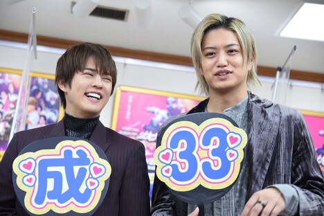 左から奥野壮、井上正大。