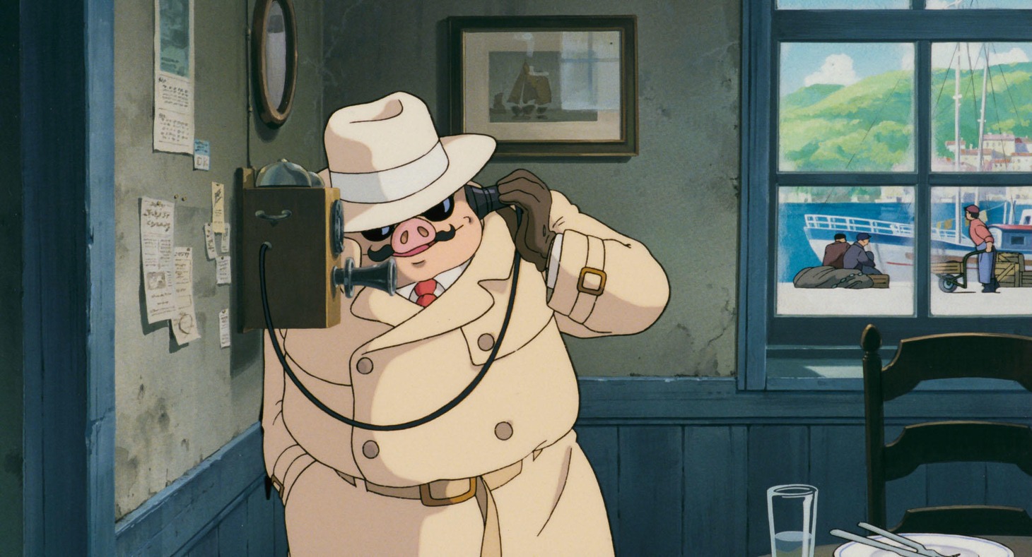 「紅の豚」場面カット (c) 1992 Studio Ghibli・NN