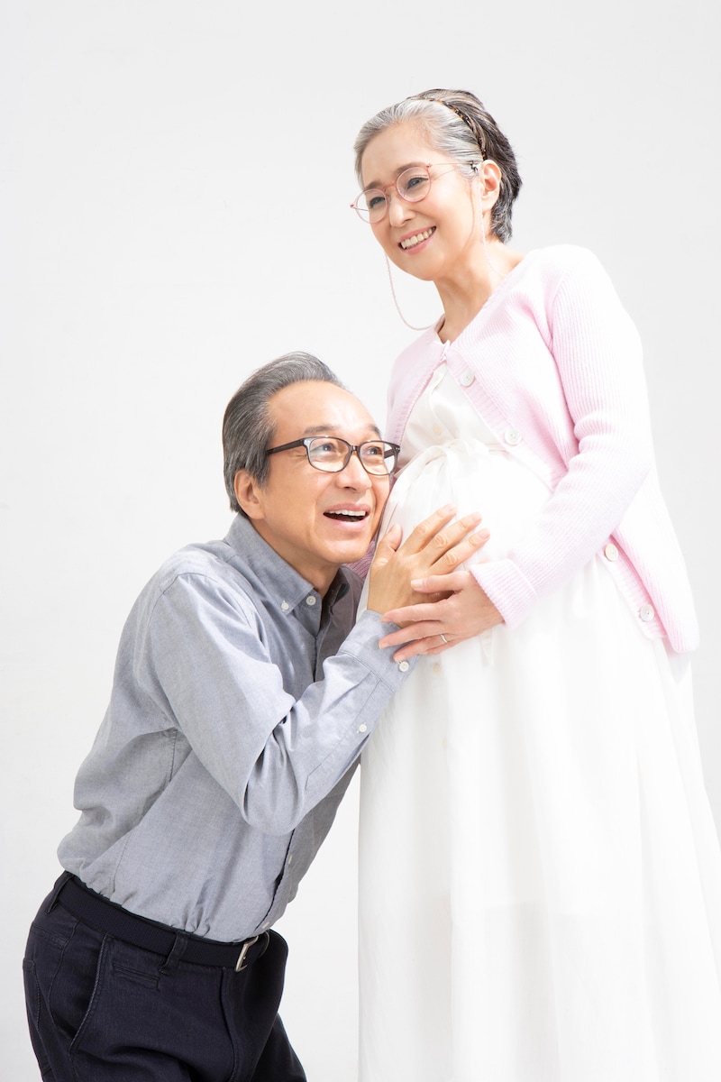 「70才、初めて産みますセブンティウイザン。」キービジュアル