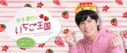「岩永徹也のいちご王国」ビジュアル