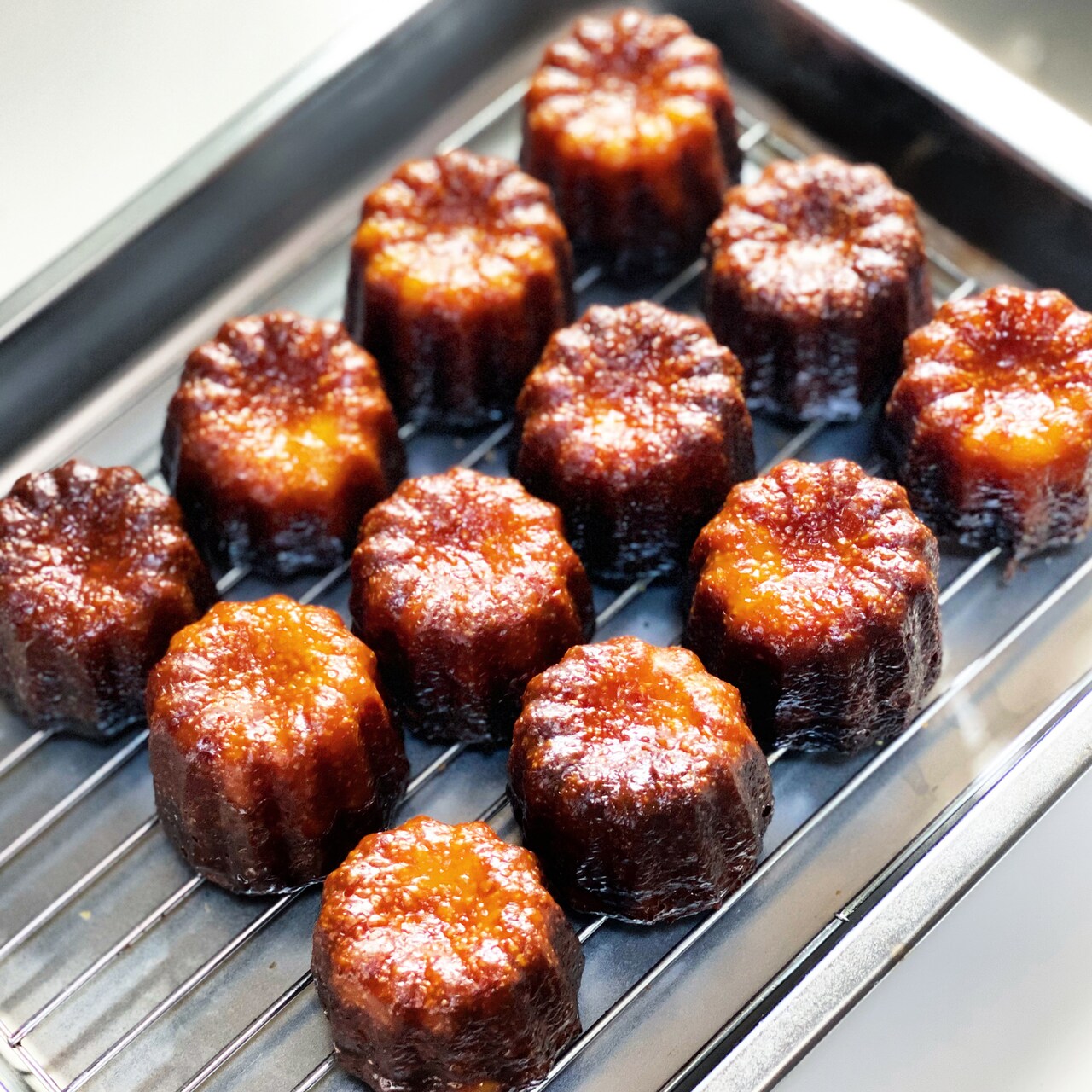 樋口真嗣が作ったカヌレ。