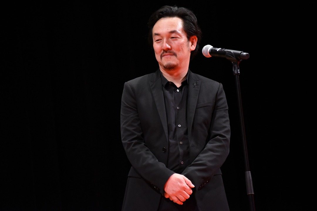 第75回毎日映画コンクール表彰式に出席した山口晋。