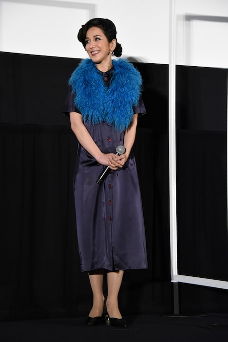 「ターコイズの空の下で」先行プレミア上映会に出席したサヘル・ローズ。