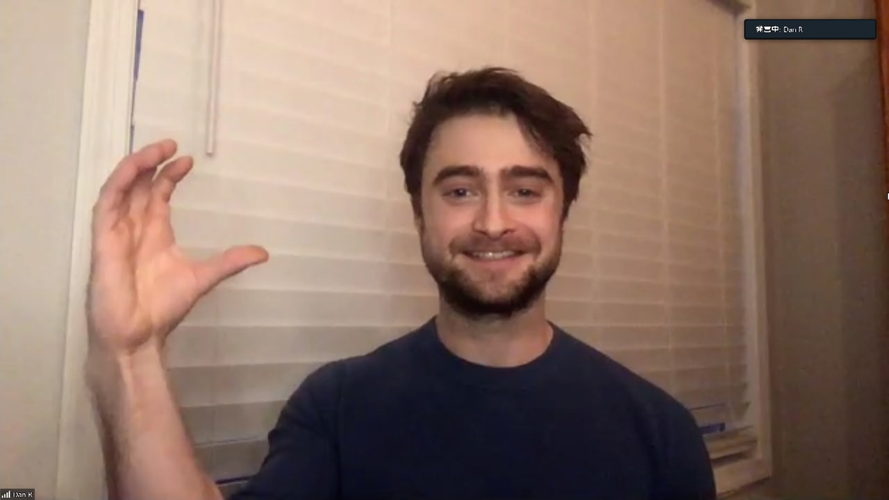 ダニエル・ラドクリフが「日曜はカラフル!!!」にVTR出演、主演作の魅力語る