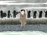 ドリヤス工場による描き下ろしイラスト。