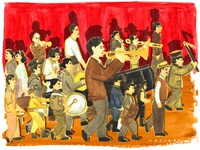 信濃八太郎による描き下ろしイラスト。