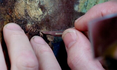 「レンブラントは誰の手に」新場面写真