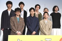 「あの頃。」公開記念舞台挨拶の様子。