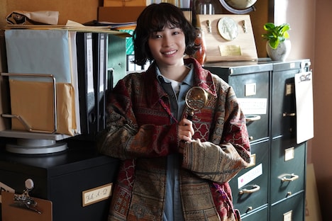 美神アンナ役の広瀬すず。