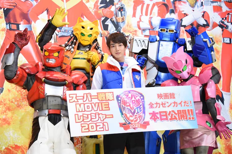 映画 ゼンカイジャー 駒木根葵汰が歴代レッドとの対面回想 貫禄がありました 写真24枚 映画ナタリー