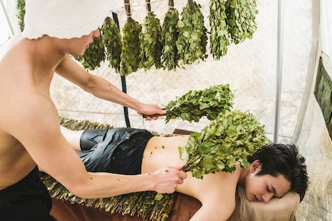 「サウナーーーズ2 磯村勇斗×北村匠海」新場面写真