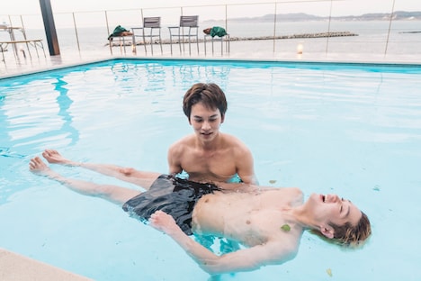 「サウナーーーズ2 磯村勇斗×北村匠海」新場面写真