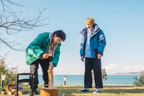 「サウナーーーズ2 磯村勇斗×北村匠海」新場面写真