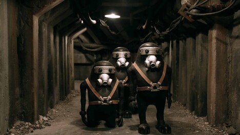 「JUNK HEAD」より、3バカ兄弟。