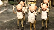 「JUNK HEAD」より、バルブ村の子供たち。