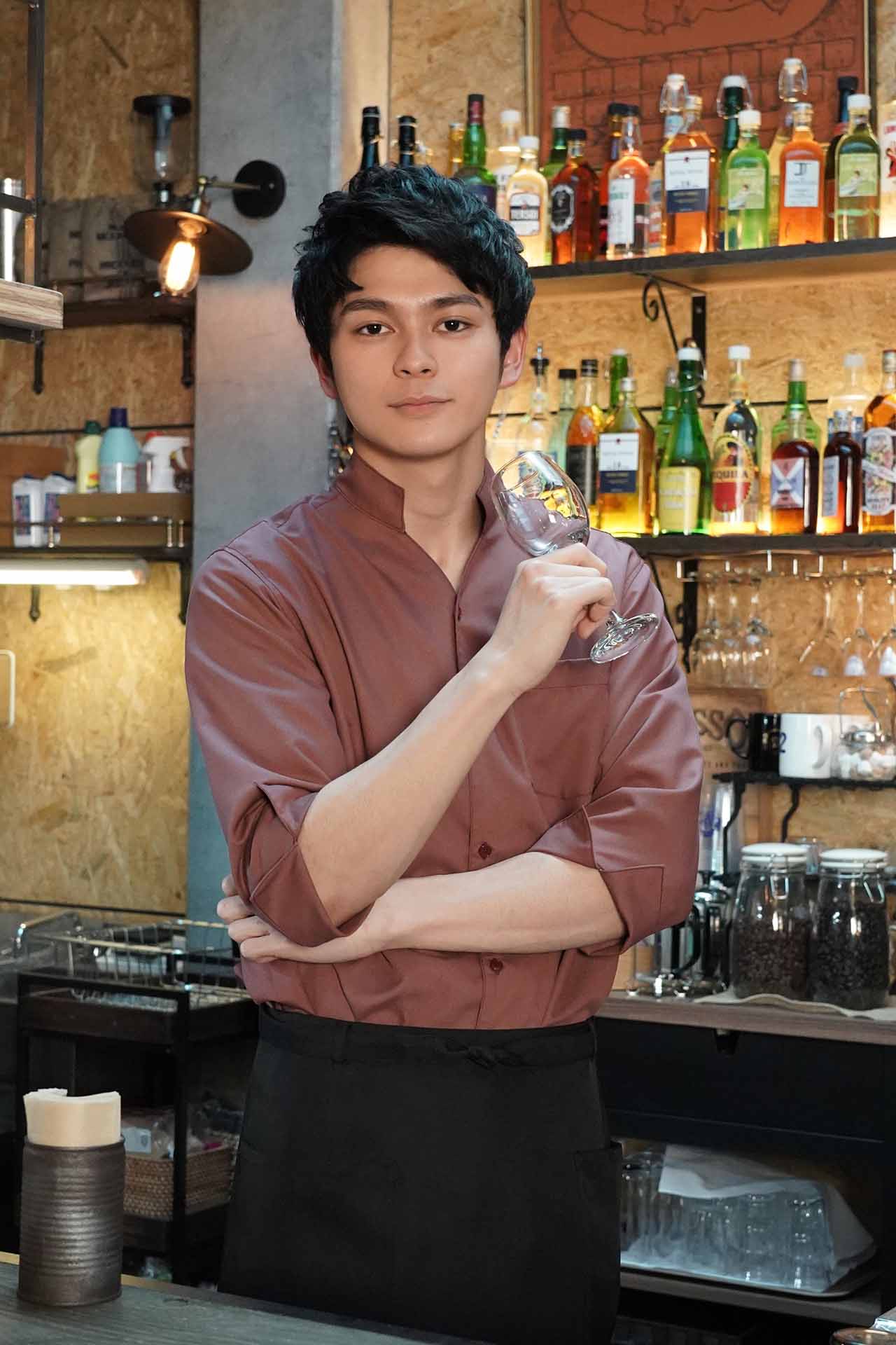 眞栄田郷敦演じる二階堂藤悟。