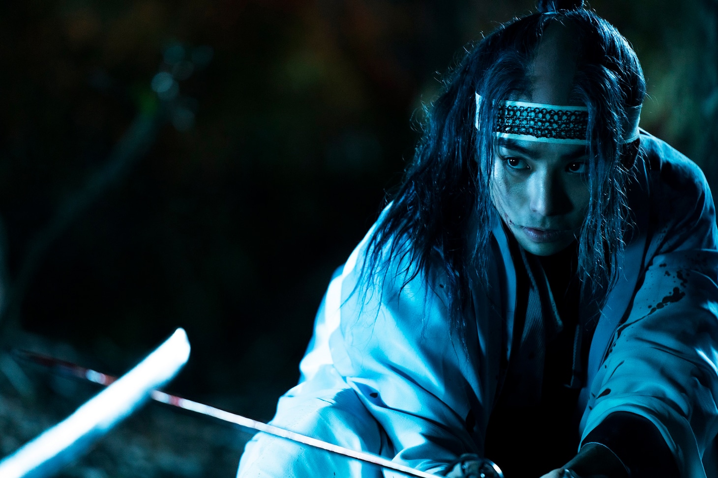 「るろうに剣心 最終章 The Beginning」より、村上虹郎演じる沖田総司。