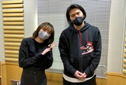 左から百田夏菜子、尾上松也。