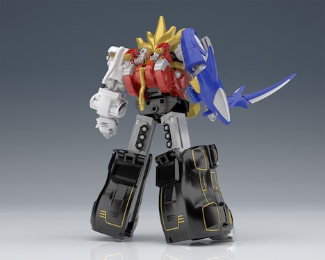 「百獣合体 ガオキング」の食玩プラキット。(税込1815円)