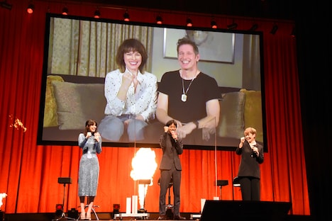 「モンスターハンター」ジャパンプレミアの様子。