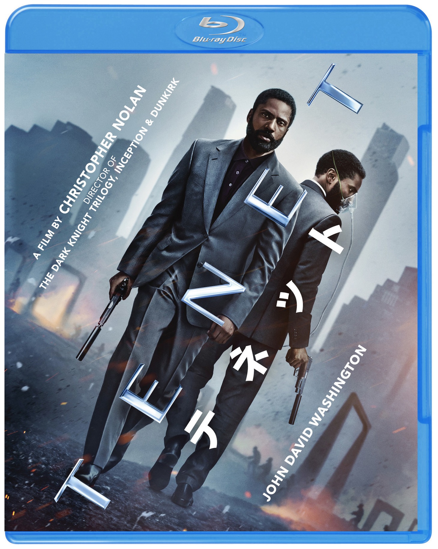 「TENET テネット」Blu-rayパッケージ