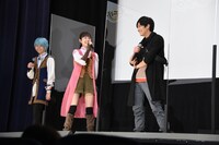 「騎士竜戦隊リュウソウジャー 特別編 メモリー・オブ・ソウルメイツ」公開記念舞台挨拶の様子。
