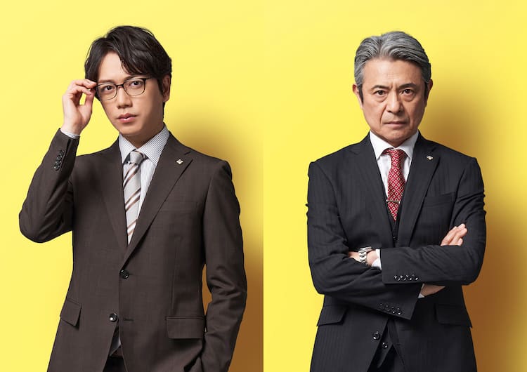 山崎育三郎と升毅が月9 イチケイのカラス 出演 息ぴったりの検察官コンビ役 コメントあり 映画ナタリー