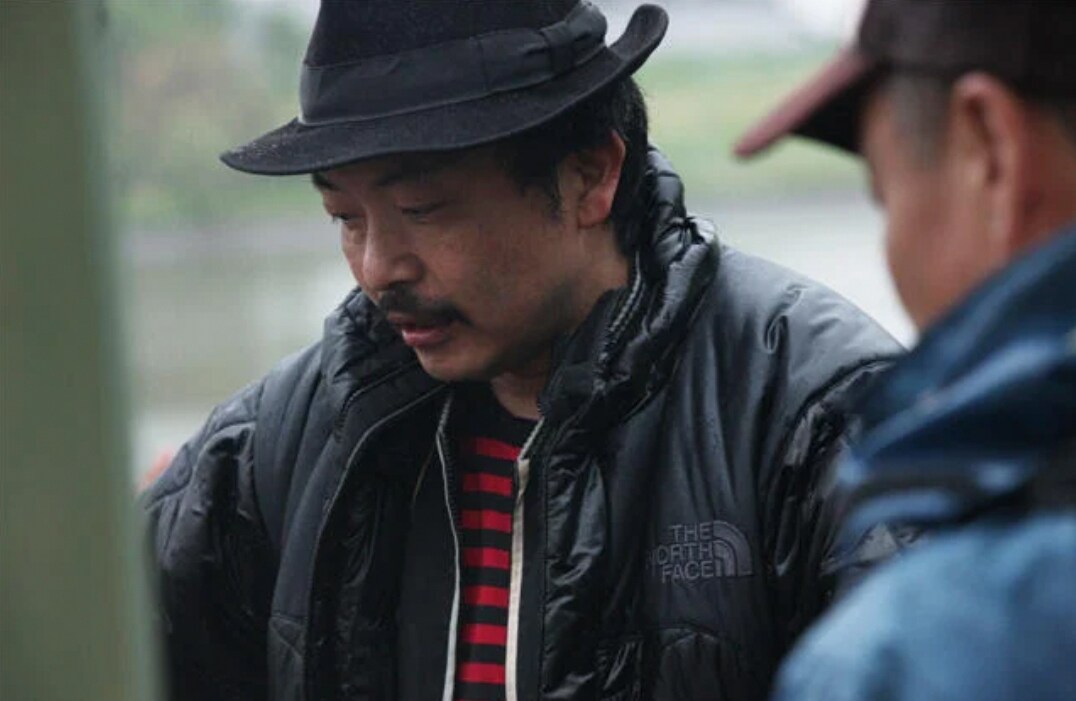 「ヒミズ」撮影時の園子温。