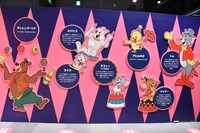 「トムとジェリー カートゥーン・カーニバル」展示例