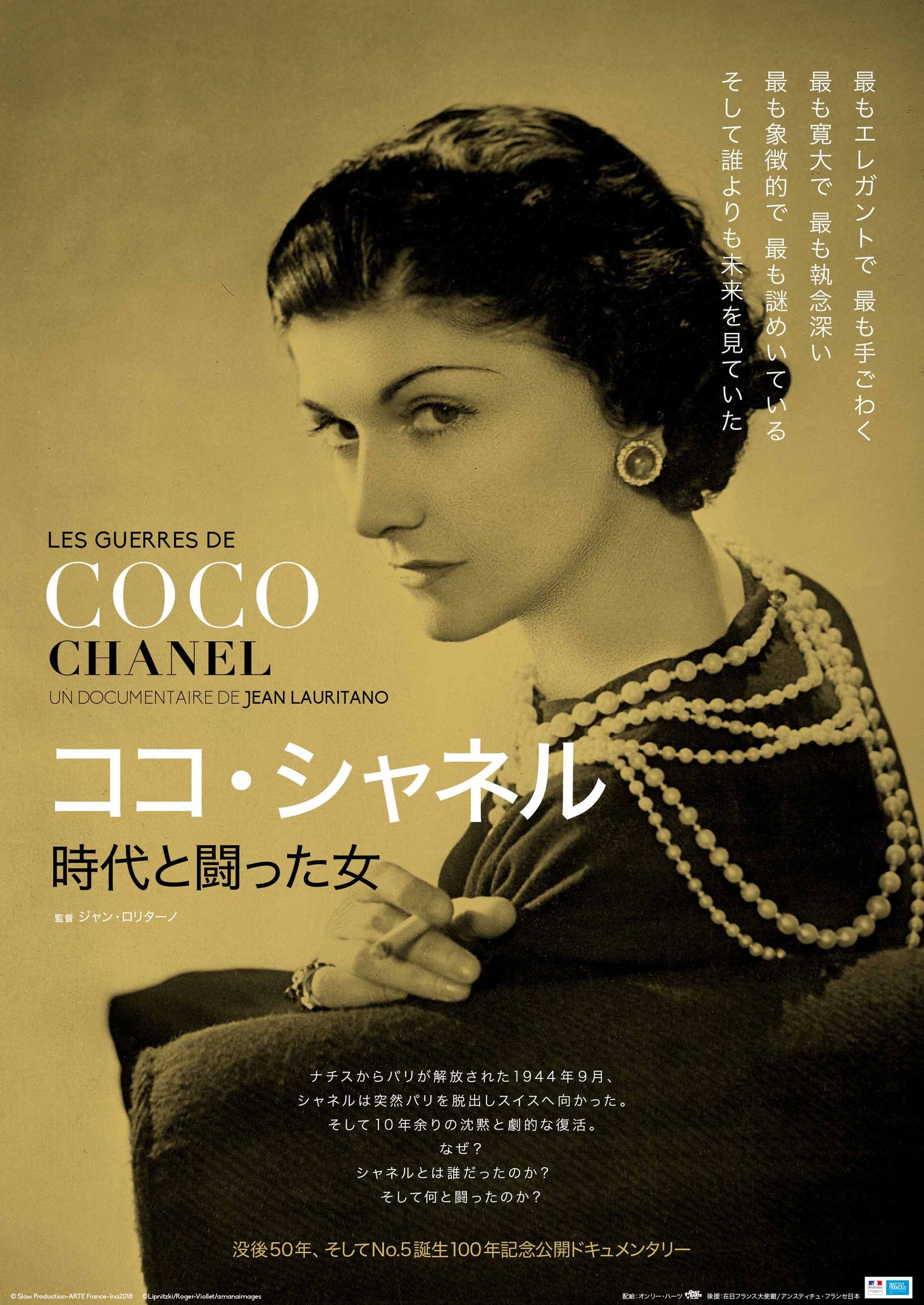 「ココ・シャネル 時代と闘った女」メインビジュアル