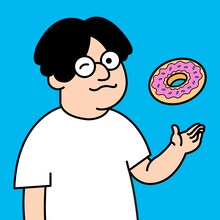 入江陽のイラスト。