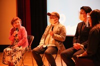 Beppu短編映画プロジェクト「〇〇湯（仮題）」制作発表会見の様子。