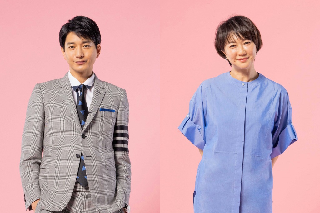 左から向井理演じる葉山祥吾、夏川結衣演じる早乙女香子。