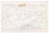 「魔女の宅急便」（1989）レイアウト (c)1989 角野栄子・Studio Ghibli・N