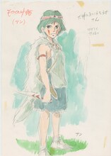 「もののけ姫」（1997）イメージボード 宮崎駿 (c)1997 Studio Ghibli・ND