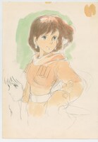 「風の谷のナウシカ」（1984）イメージボード 宮崎駿 (c)1984 Studio Ghibli・H