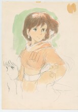 「風の谷のナウシカ」（1984）イメージボード 宮崎駿 (c)1984 Studio Ghibli・H