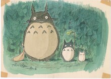 「となりのトトロ」（1988）イメージボード 宮崎駿 (c)1988 Studio Ghibli