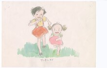 「となりのトトロ」（1988）イメージボード 宮崎駿 (c)1988 Studio Ghibli