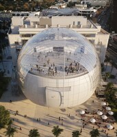 アカデミー映画博物館の外観。(c)Renzo Piano Building Workshop / (c)Academy Museum Foundation / Image from L'Autre Image