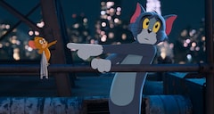 トムとジェリー 実写とアニメーション融合した撮影の裏側も 特別映像が到着 映画ナタリー トムとジェリー 実写とアニメーション融合した撮影の裏側も 特別映像が到着 映画ナタリー