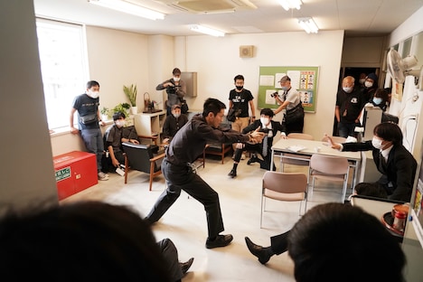 「孤狼の血 LEVEL2」メイキング写真