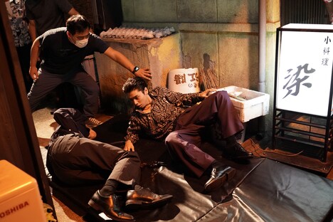 「孤狼の血 LEVEL2」メイキング写真