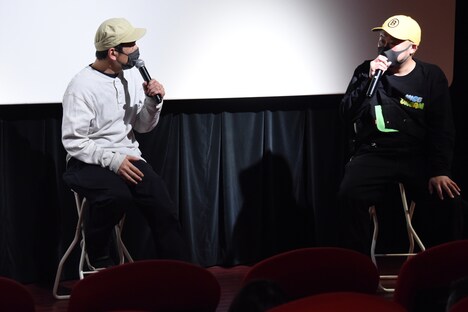 左からANI(スチャダラパー)、サイプレス上野。