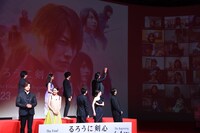 「るろうに剣心 GLOBAL FAN SESSION（グローバル・ファン・セッション）」の様子。