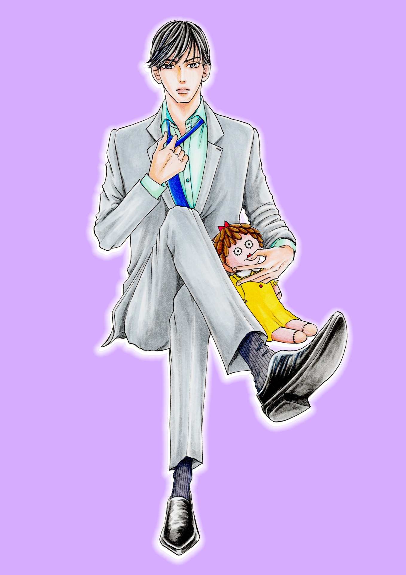 原作の富澤光央とみちゅこ。(c)邑咲奇/ソルマーレ編集部