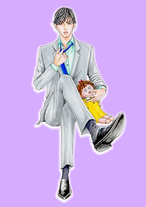 原作の富澤光央とみちゅこ。(c)邑咲奇/ソルマーレ編集部